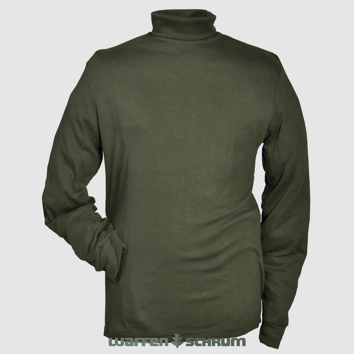 Camisa de cuello alto Hubertus Oliva