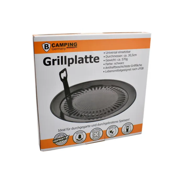 Camping Grillplatte Universal 30,5 cm, Bild 2 von 4