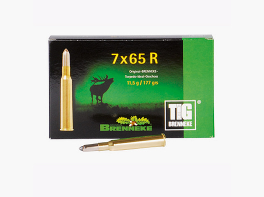 Brenneke 7x65 R 177GR TIG 20 cartouches