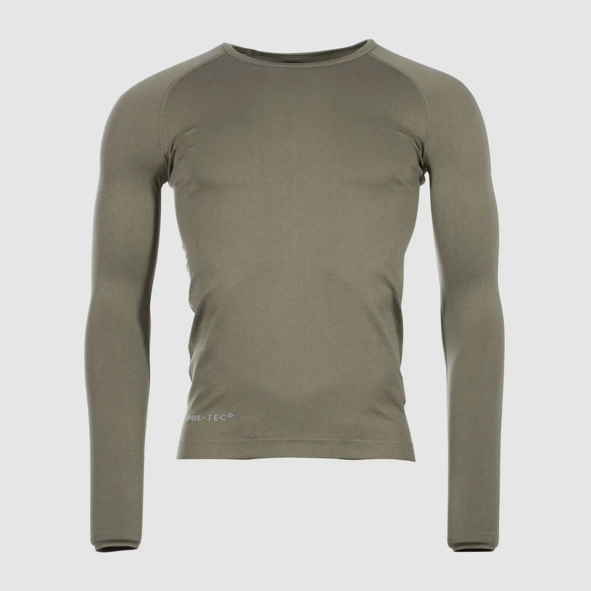 Mil-Tec Long Sleeve Shirt Sports - Olive / M Men