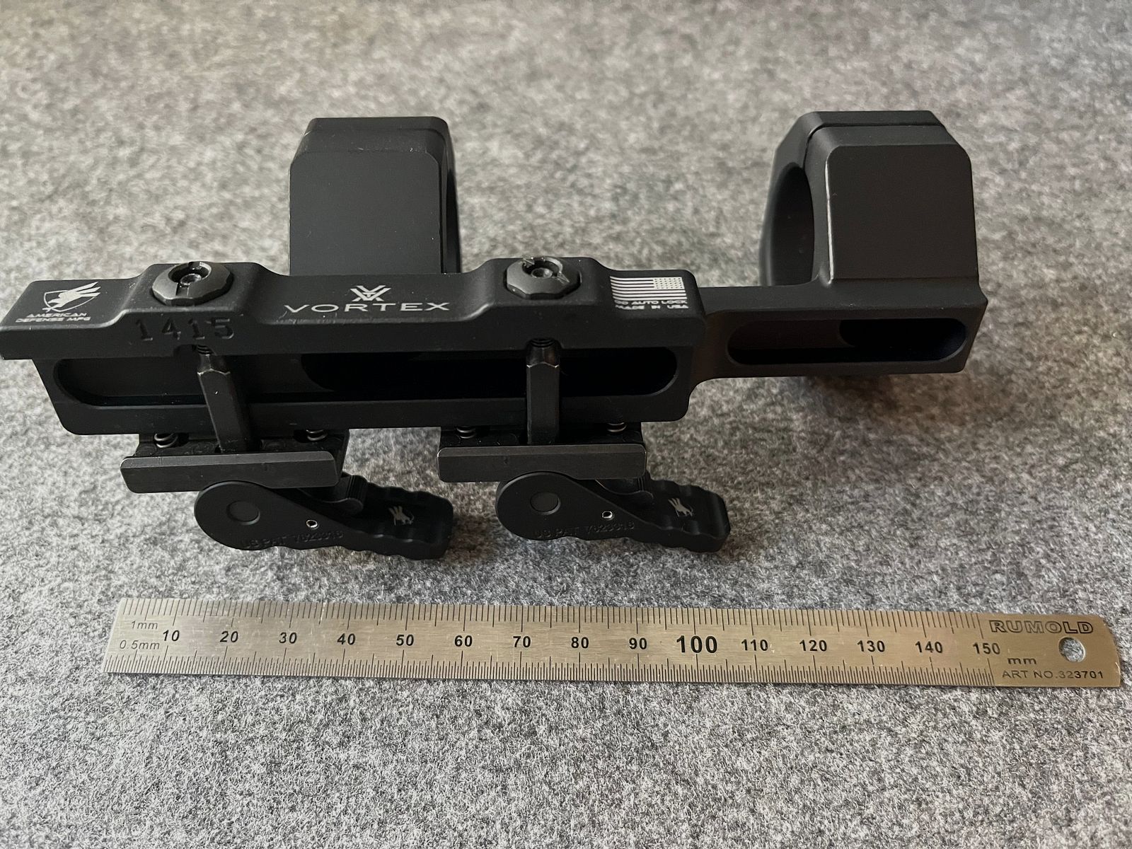Przedłużony uchwyt cantilever Vortex Precision QR 30 mm