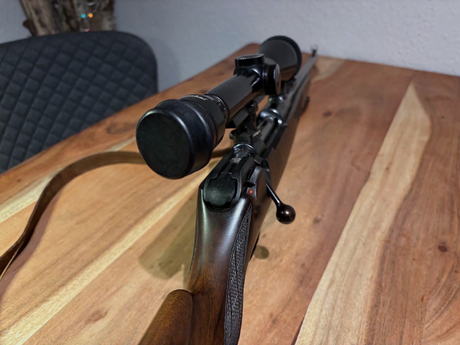Krico 700 repeating rifle 7x64 repeater + optics + magazine