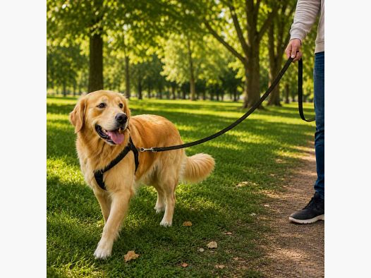 Dog leash 5m khaki