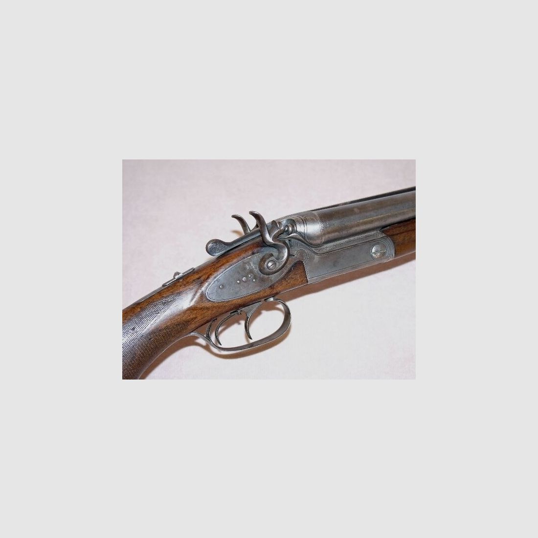 Herold trademark Franz Jäger Hahn-Drilling Mod. Hunting