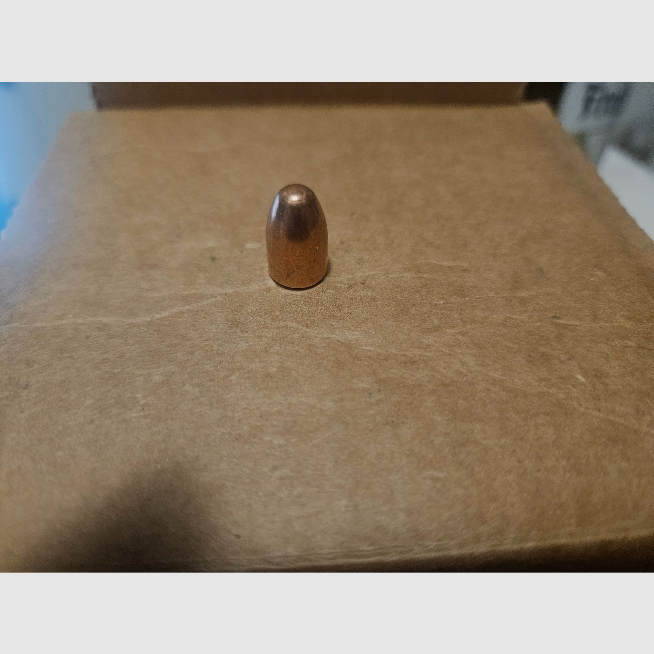 9mm: 500 Stück 9mm Luger 121 Grain 7,84 Gramm FCP RN Kegelstumpf Ø9,02 Ø.355 Geschosse Campro K32