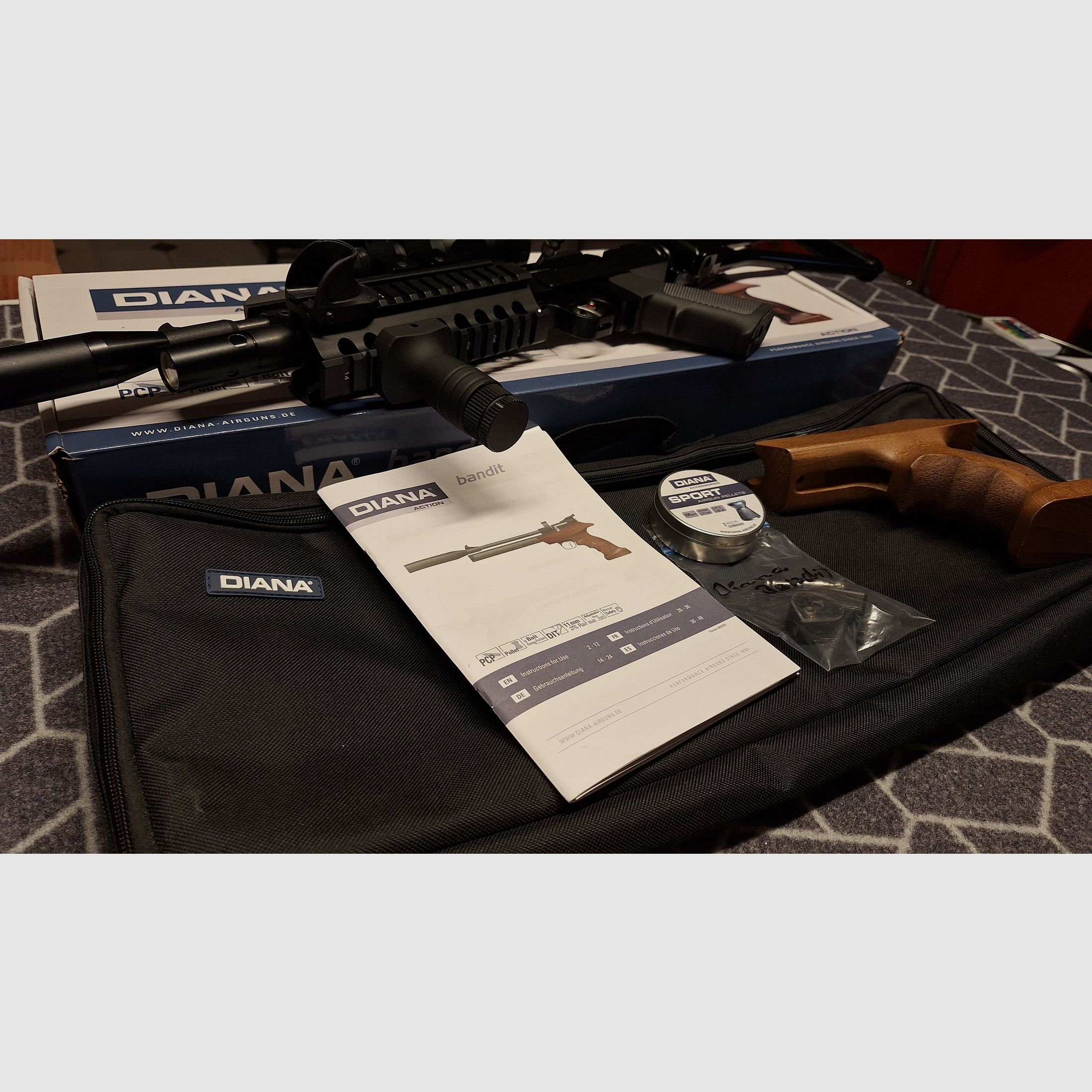 Diana Bandit Gen II PCP Tactical-Umbau Einmalig!