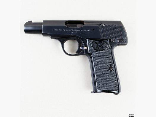 Walther mod. 4-pistool kal. 7,65 mm seriennr. 43345