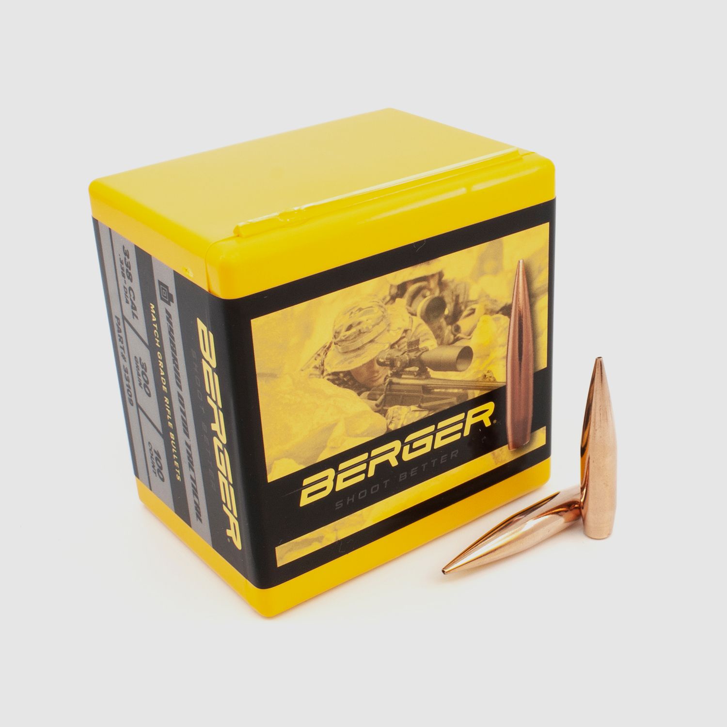 Berger Geschoss .338 Hybrid OTM Tactical 300GR 100 Stück