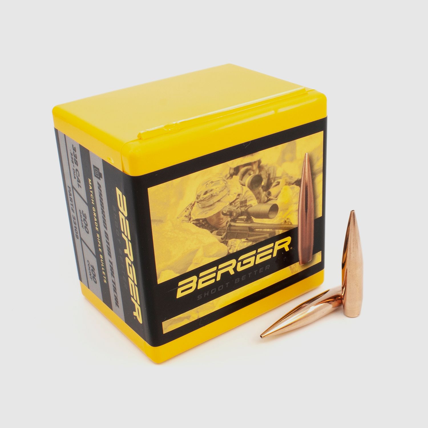 Berger Geschoss .338 Hybrid OTM Tactical 300GR 100 Stück