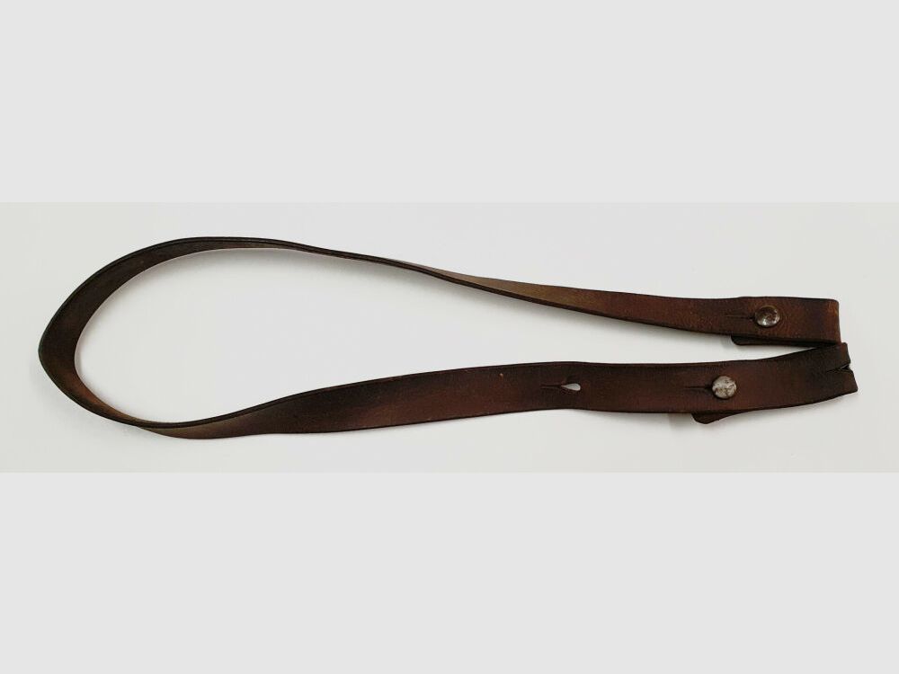 Fabbrica d'armi di Berna originale cinturini d'ordinanza dell'esercito svizzero per fucili IG 1889 / 96-11/ 1911 cinturini in pelle