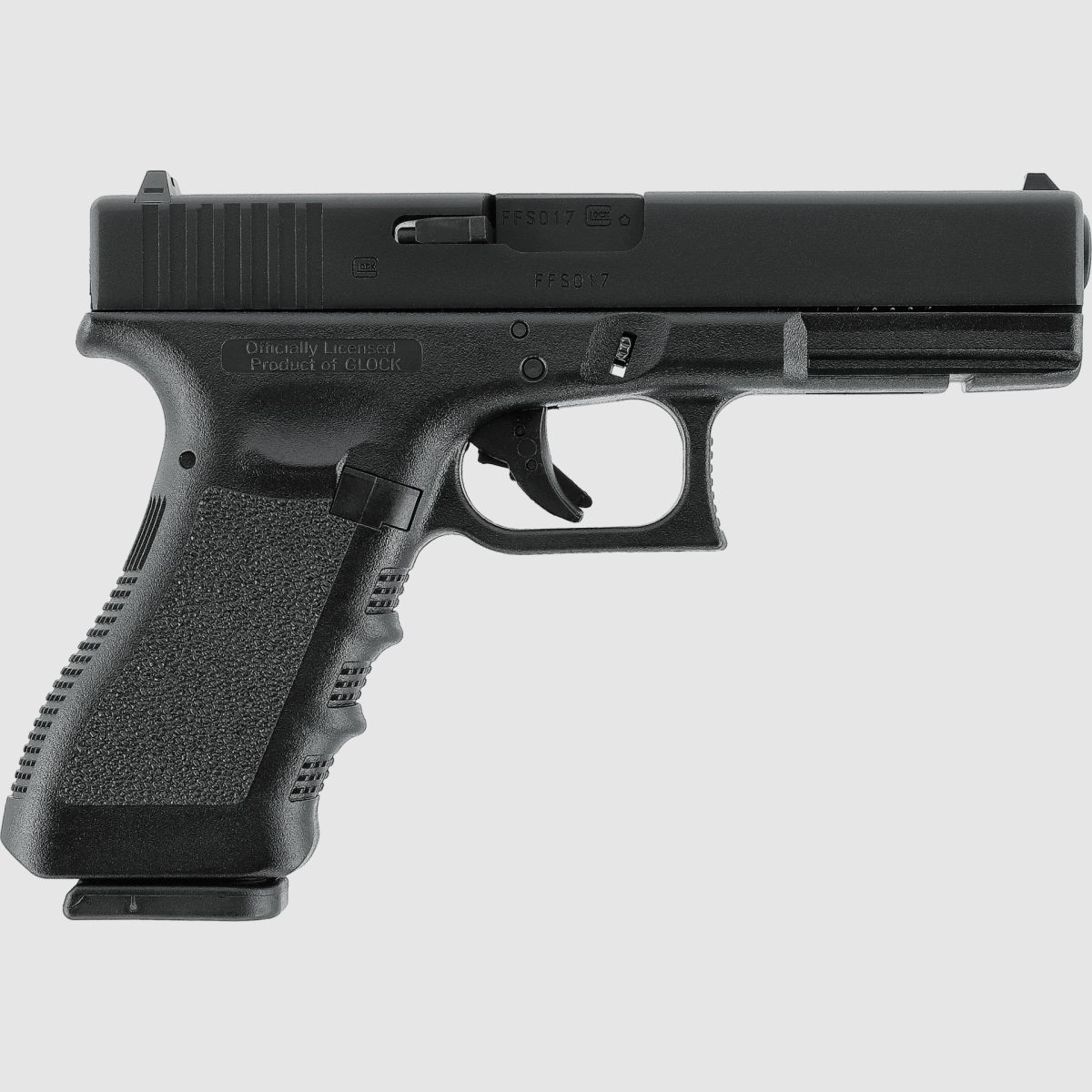 VFC Glock 17 Gen. 3 con deslizamiento de metal GBB 6mm BB negro