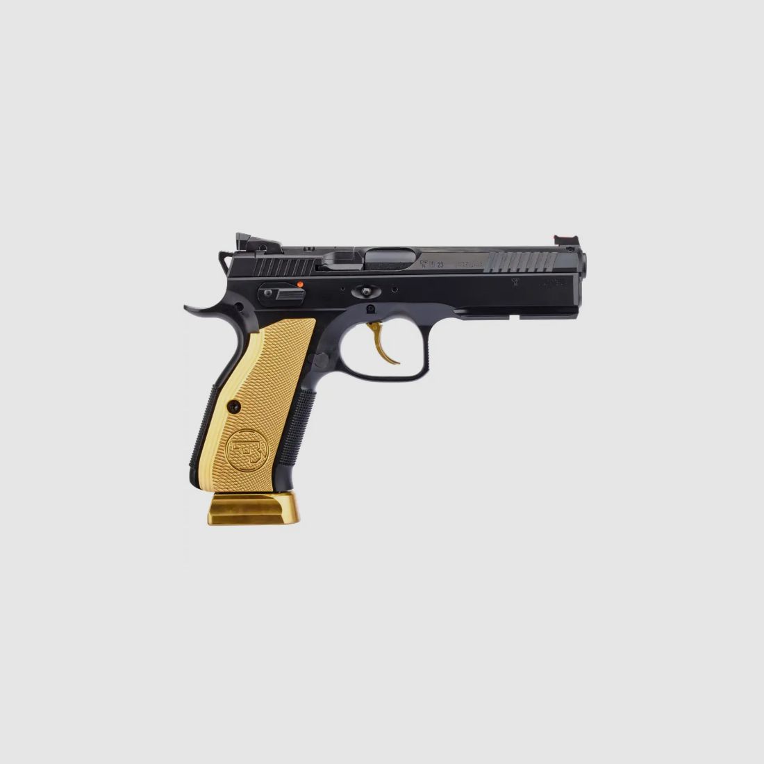 Pistolet CZ Shadow 2 OR Golddigger 9mm Luger MODÈLE SPÉCIAL