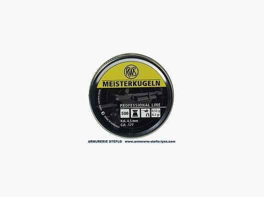 RWS Meisterkugeln 4,5mm 0,53g geweer - (x500)