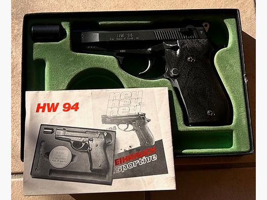 HW 94 Weihrauch desired PTB 695 lowest barrel restriction of the series