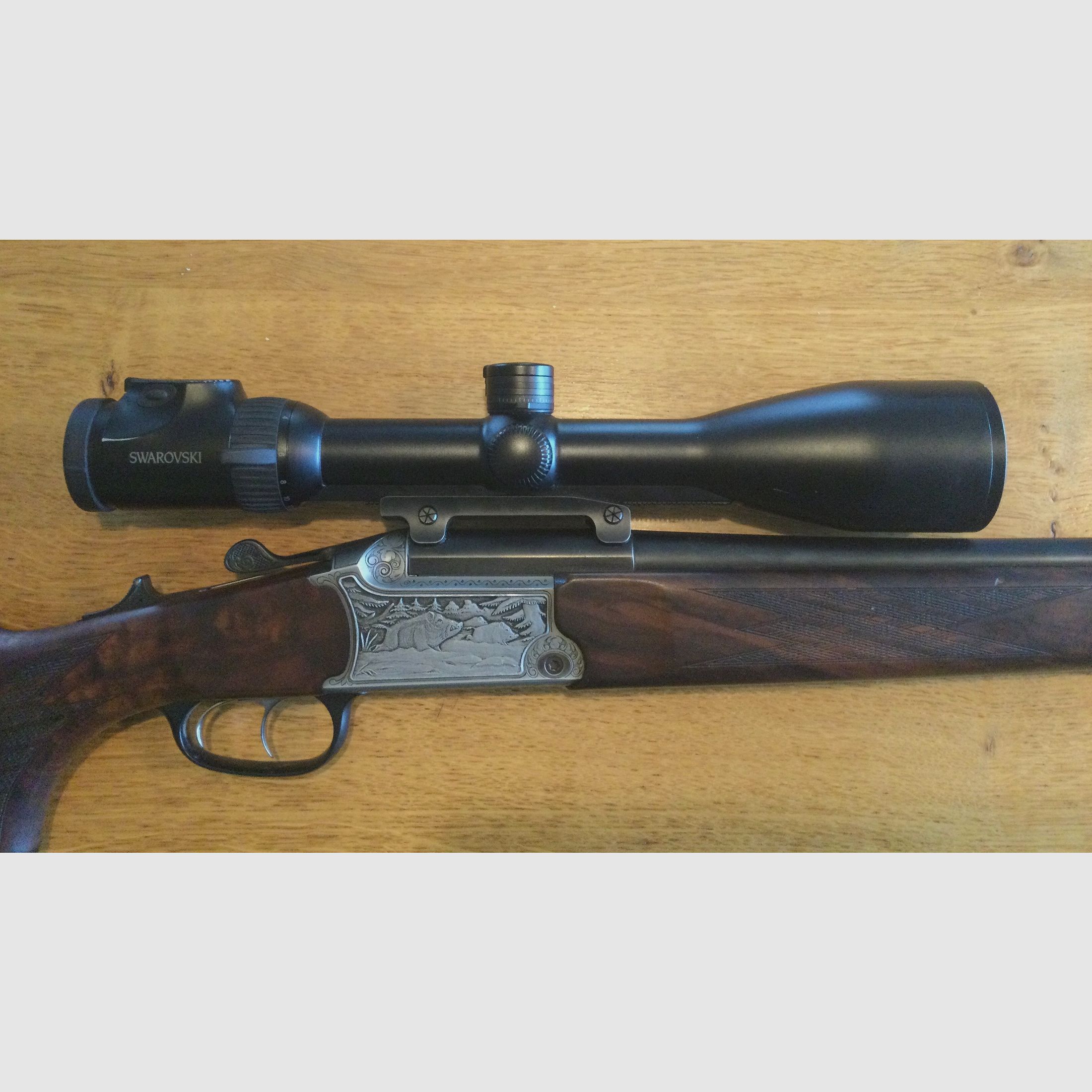 Blaser 97 Bergstutzen 6.5x57 R. 8x57 IS links