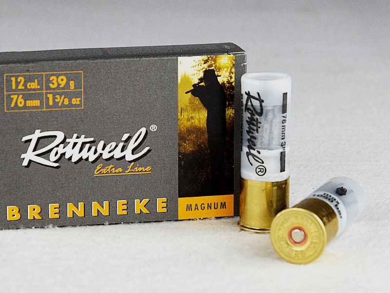 Rottweil BRENNEKE Magnum, kaliber 12/76 600grs 1 opakowanie (5 strzałów po 2,998 €*)