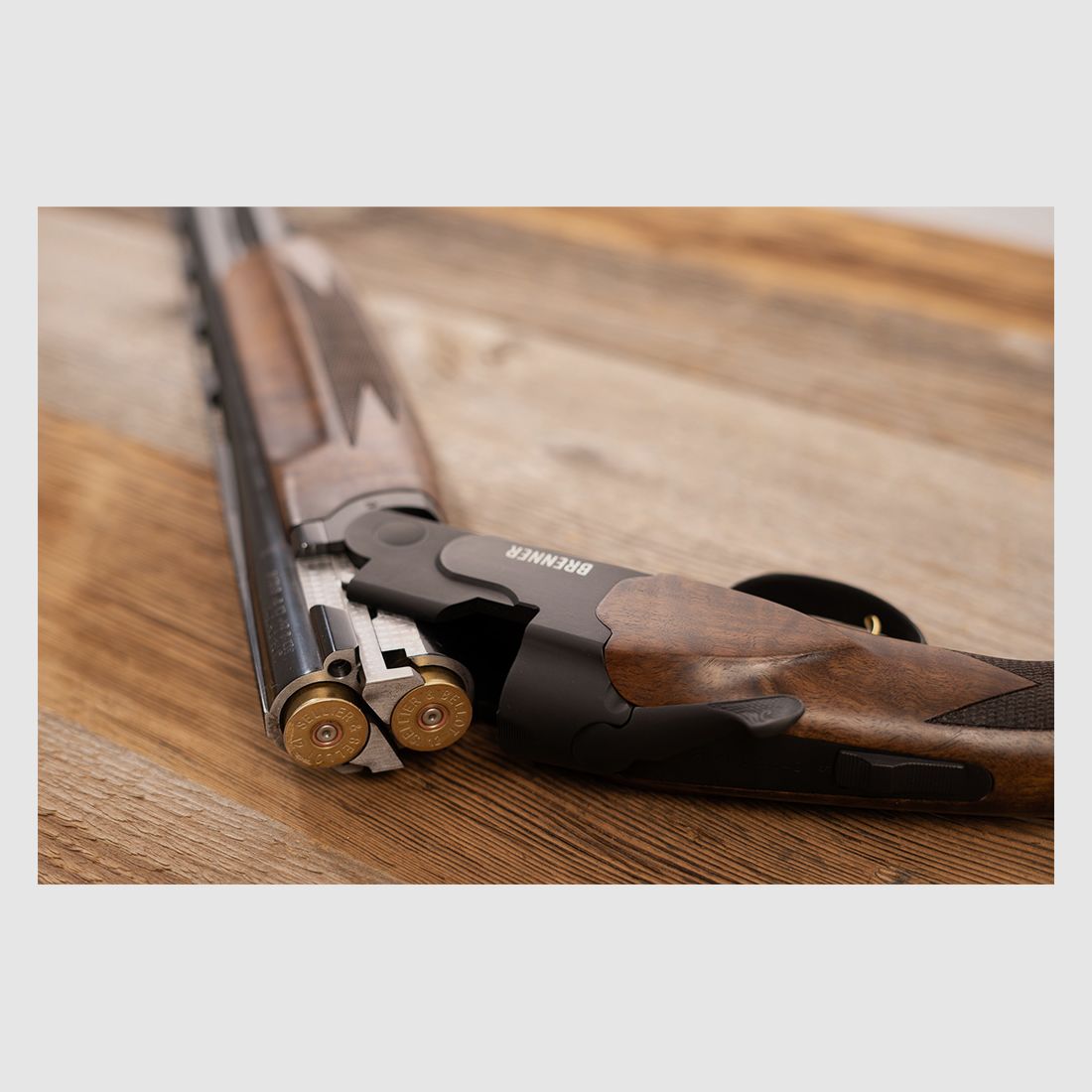 Brenner Bockdoppelflinte BF18 Black, 12/76 – Linksausführung, Bild 3 von 3