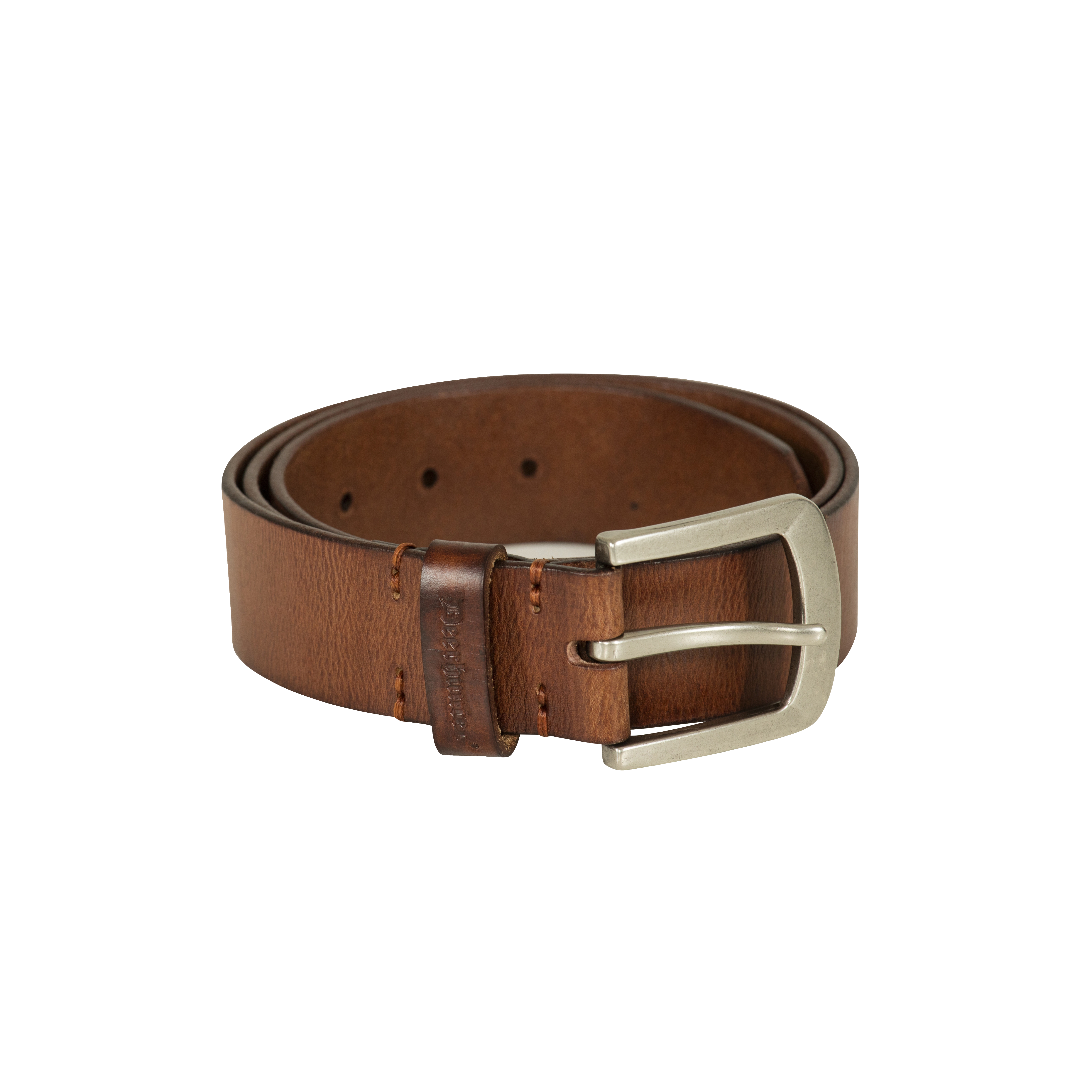 Leren riem - Cognac Brown