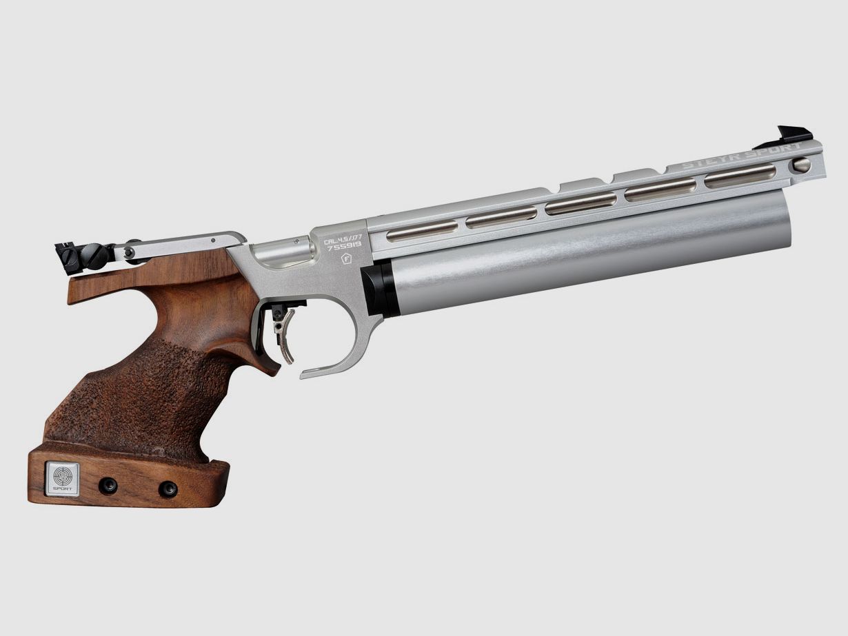 Steyr Mod. EVO 10E plata / disparador electrónico