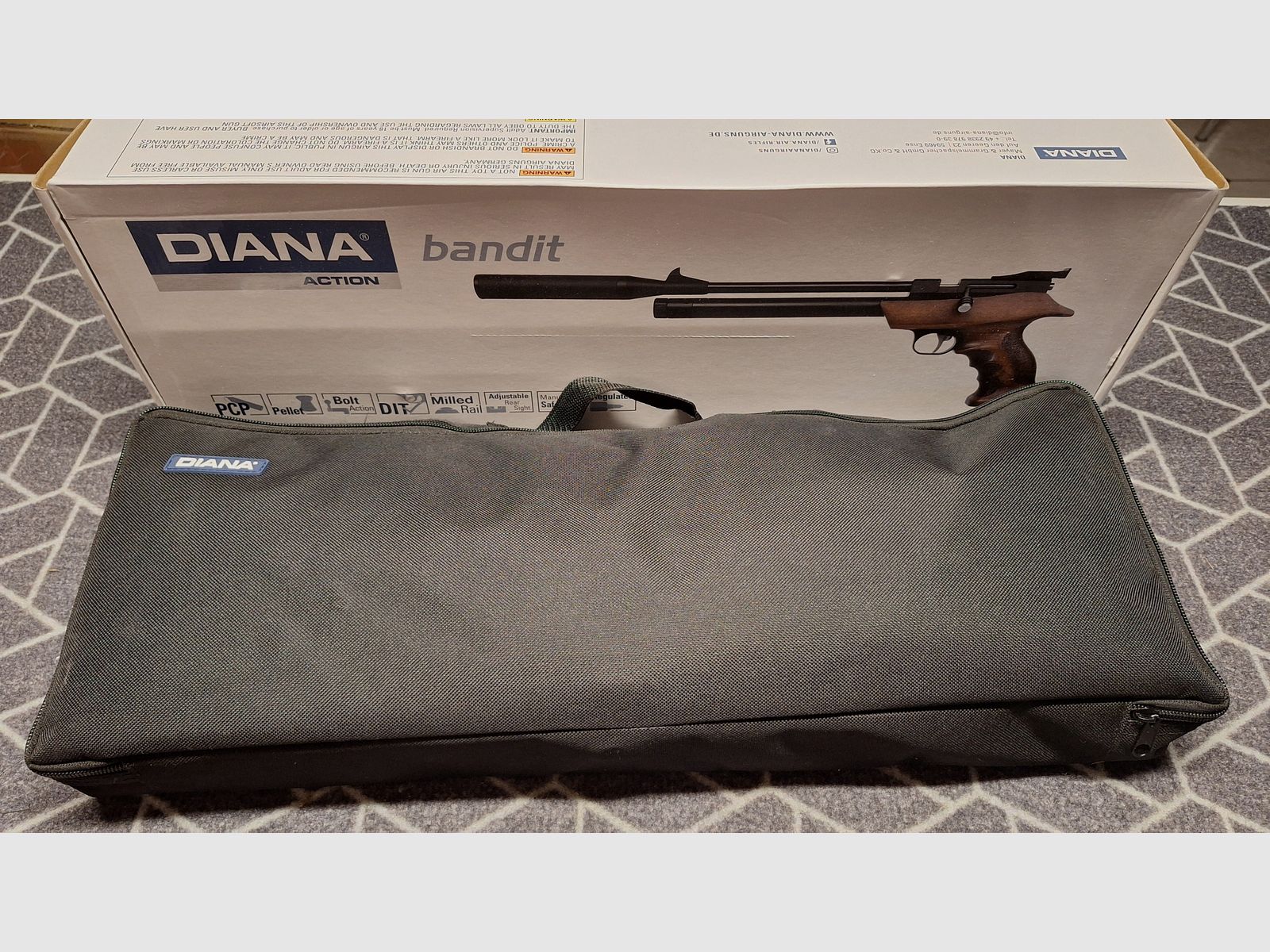 Diana Bandit Gen II PCP Tactical-Umbau Einmalig!