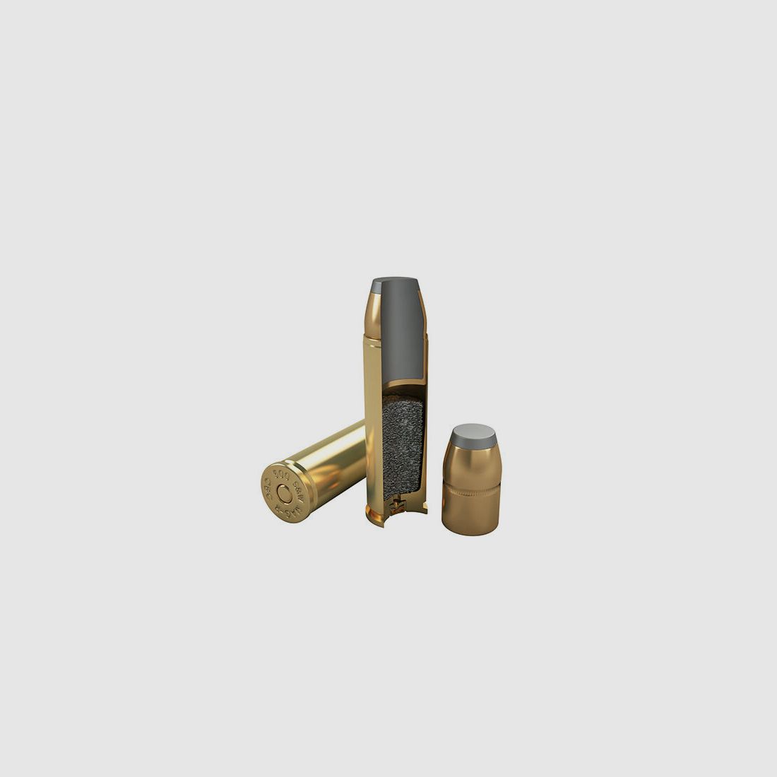 Magtech Teilmantel Flachkopf - 325grs