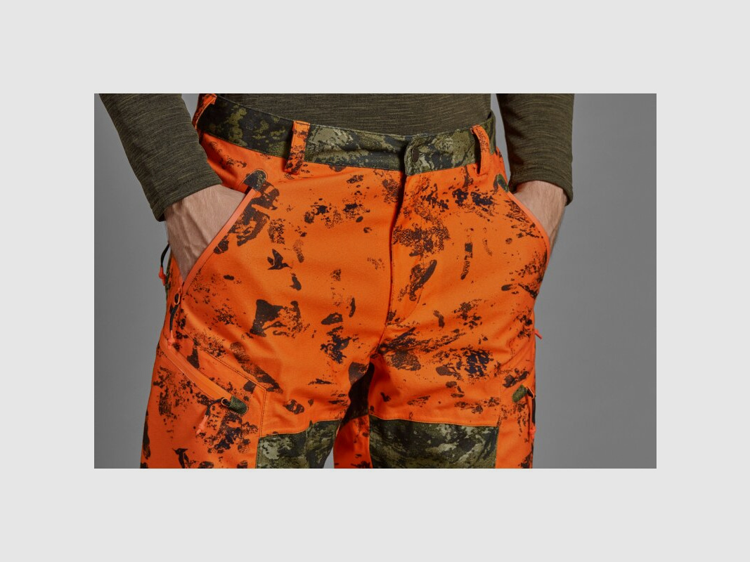 Seeland Vantage Trousers InVis green/orange blaze