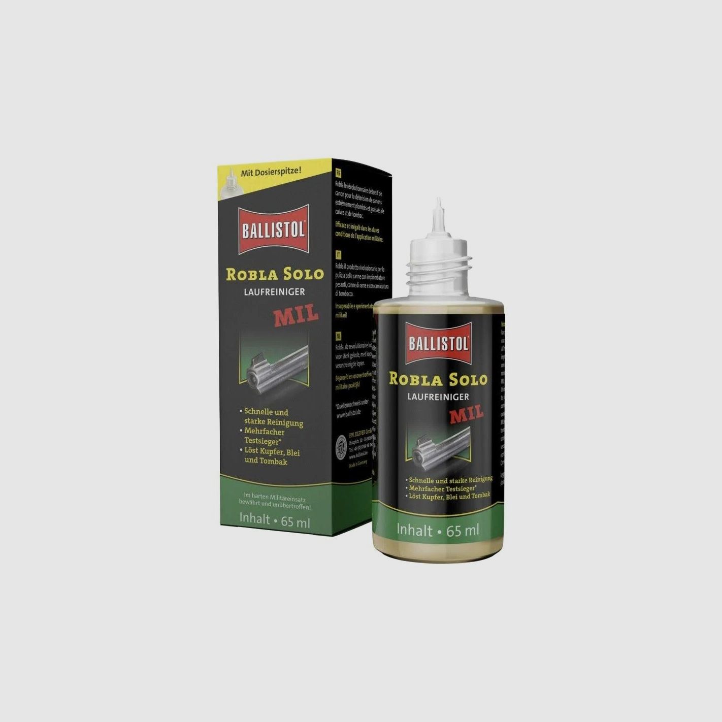 Spiombatore und Sramatore Ballistol robla Lösungsmittel nur Mil Flüssigkeit 65 ml