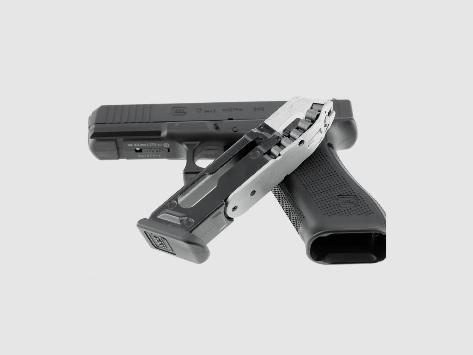 GLOCK 17 Gen5 Co2 Luftpistole 4,5mm Diabolo < 3,0 J SCHWARZ