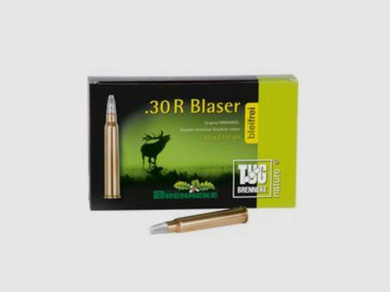 .30 R Blaser TUG nature+ 9,5g/147grs. Brenneke