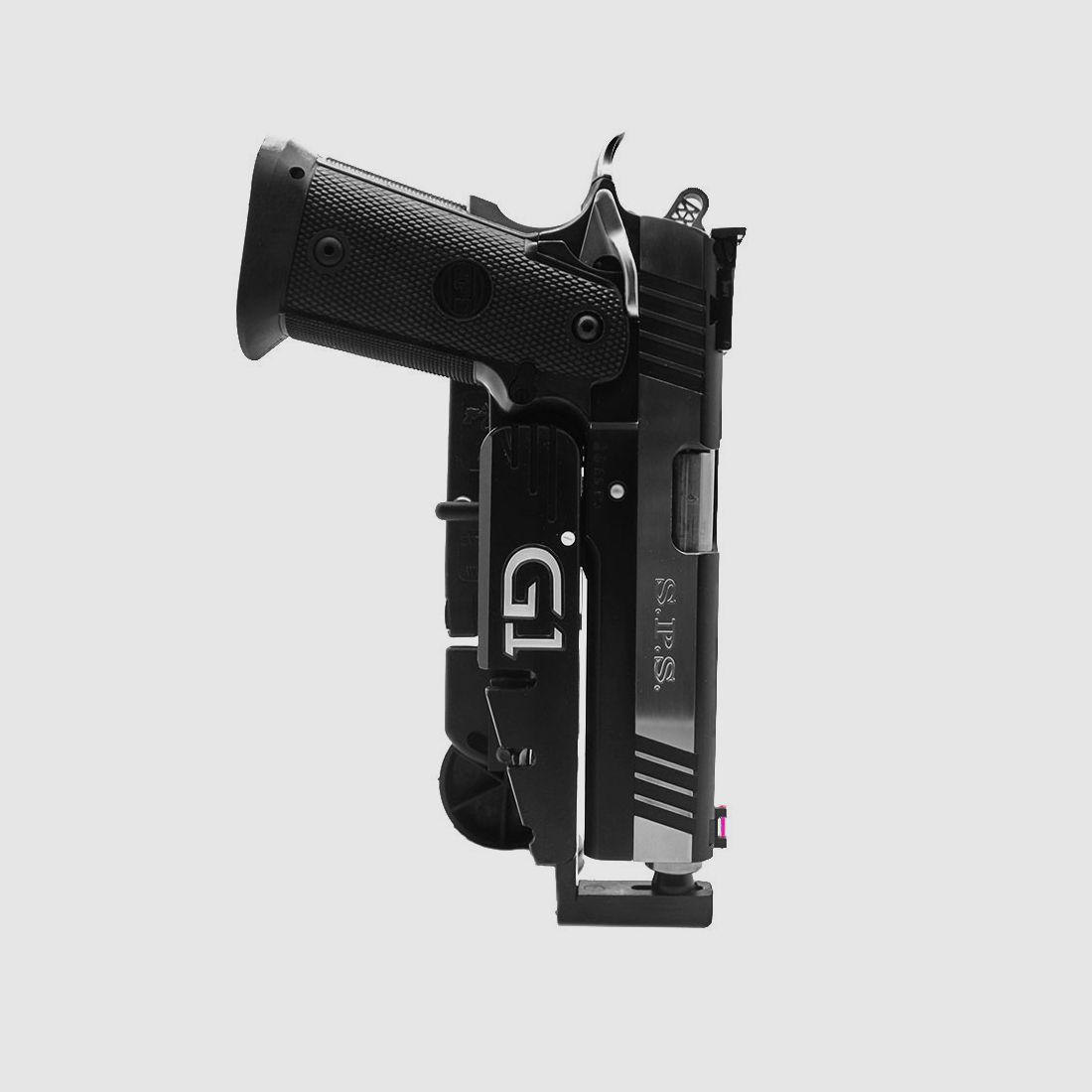 GHOST The One Evo Holster, Czarny, Wersja ręki: Prawa ręka, Model pistoletu: ARSENAL STRIKE ONE, zdjęcie 3 z 3