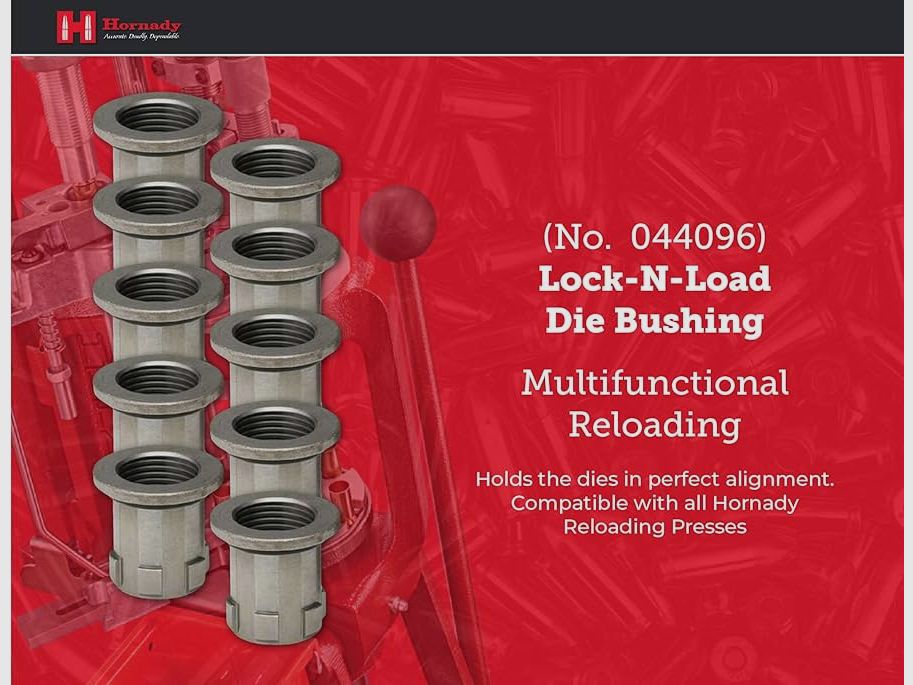 Hornady Lock-N-Load Die Bushing Set 10 Stück, Bild 3 von 3