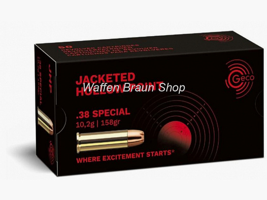 GECO PATR .38 SPEC Holpunt 10,2G 50 STK