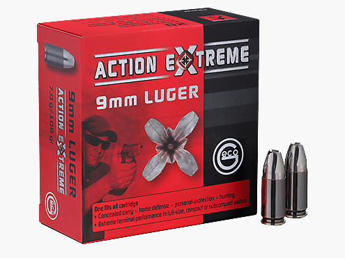 Geco Action Extreme 9mm Para – 20 Pack