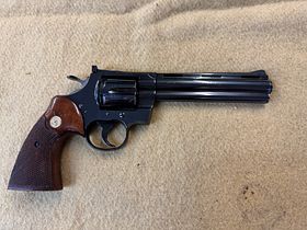 Rewolwer Colt Python .357 Mag - Strzelanie próbne 1967