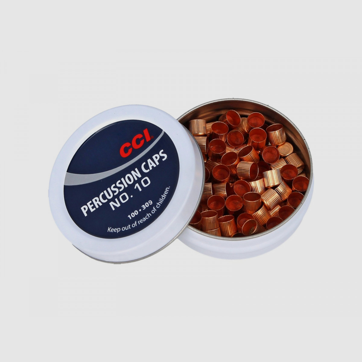 CCI Vorderladerzündhütchen Perkussionsrevolver No. 10 100 Stück