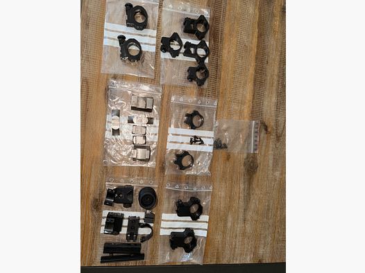 Lot de pièces de montage