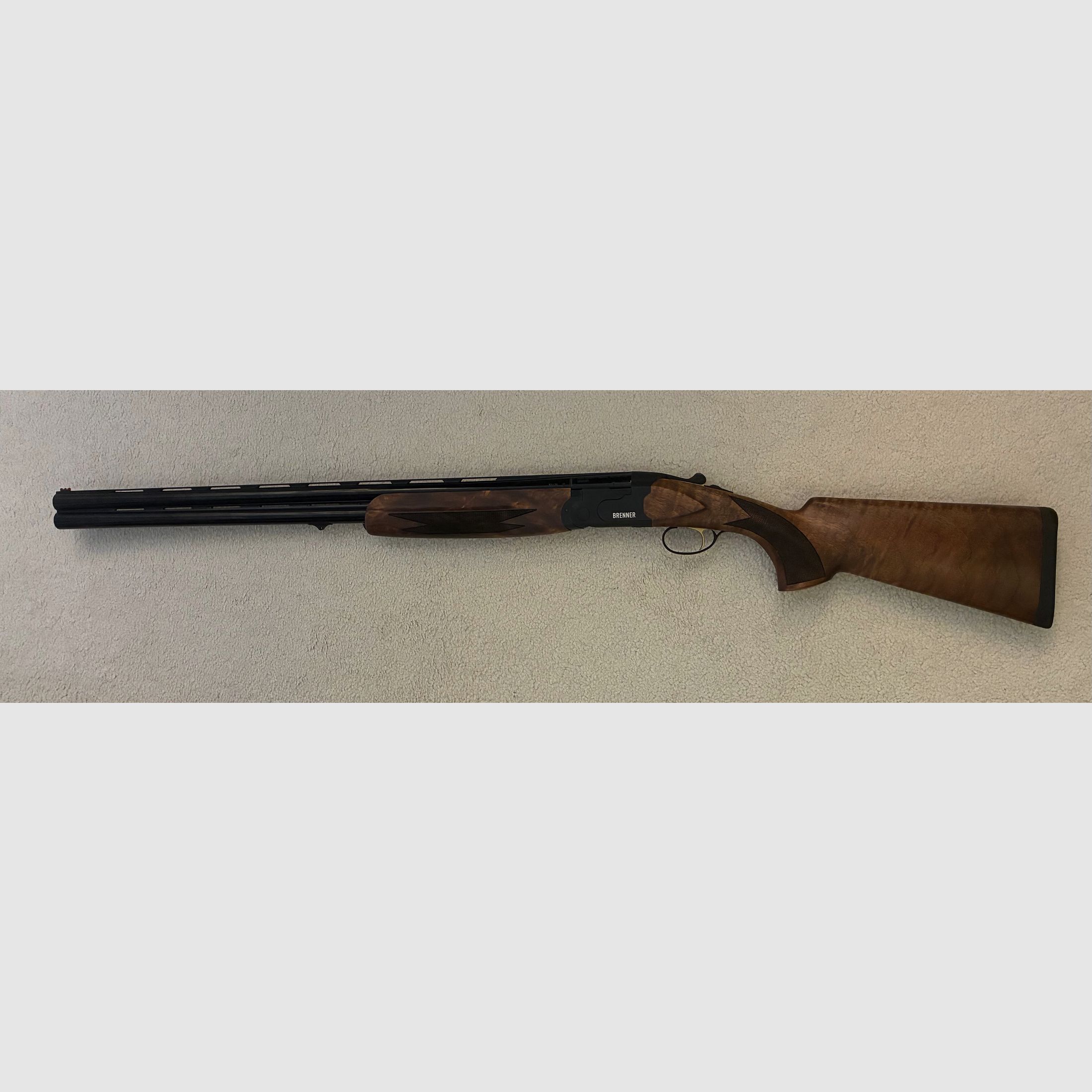 Brenner BF18 BF 18 71cm 12/76 Garantie side-by-side shotgun side-by-side shotgun black zwart links ook rechts mogelijk aankoopbewijs koffer etc.