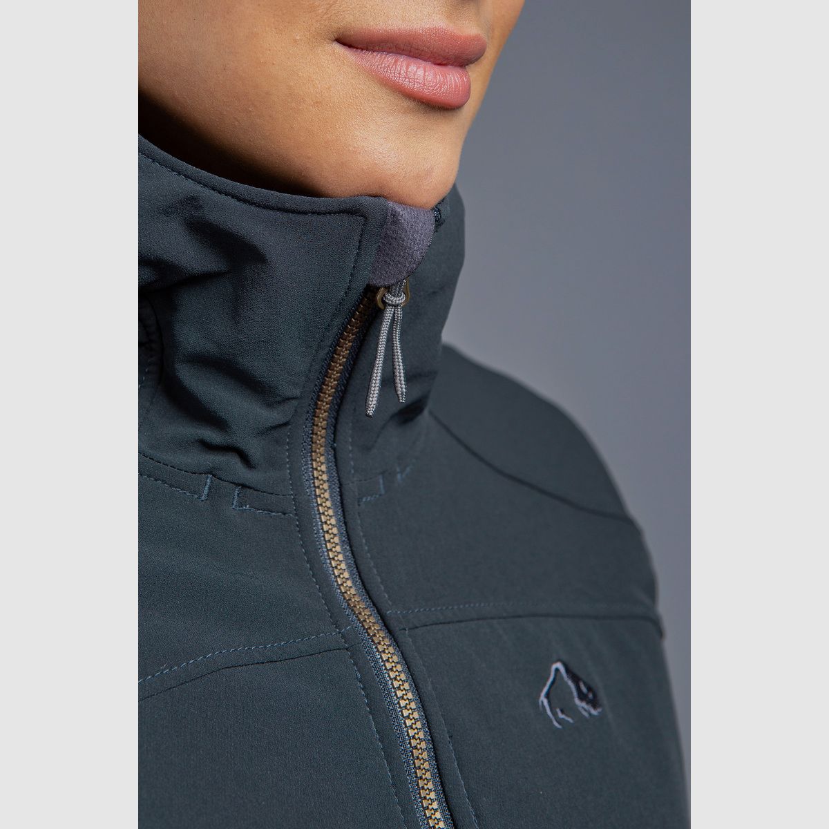 TATONKA Cesi Womens Hooded Coat Dark Blue - 36