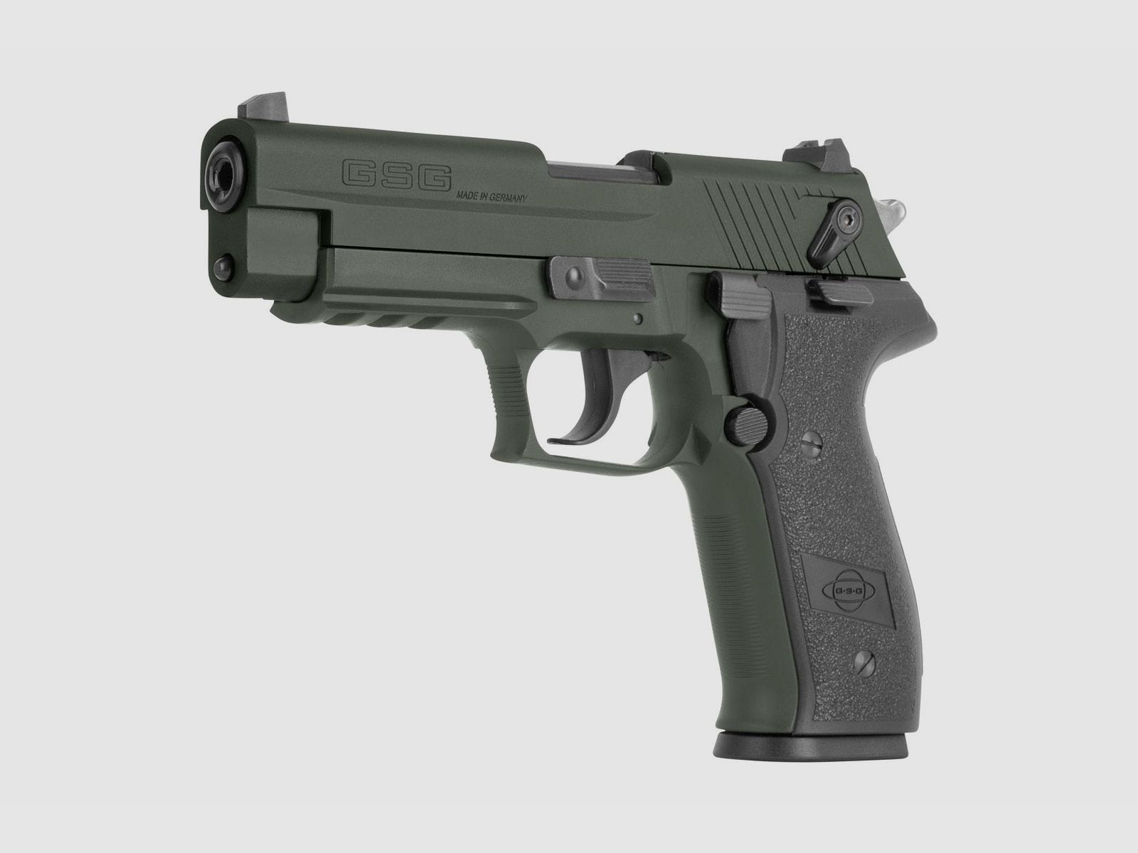 GSG Fire Fly Pistole, grün, .22 LR, Bild 4 von 5