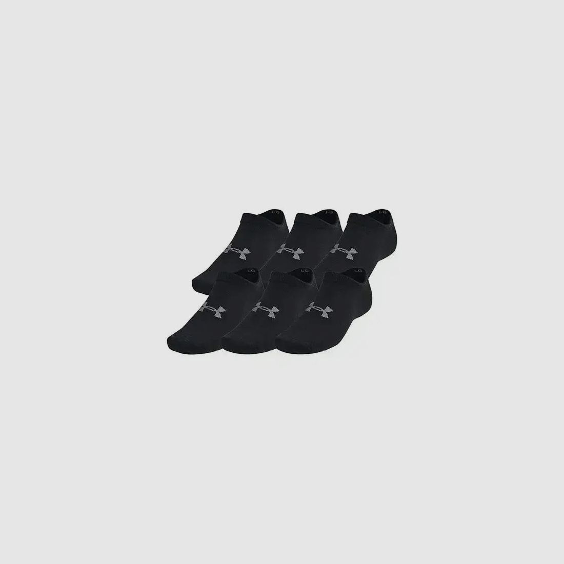 Under Armour Under Armour Socks 6-Pack - Black / 31.5-36