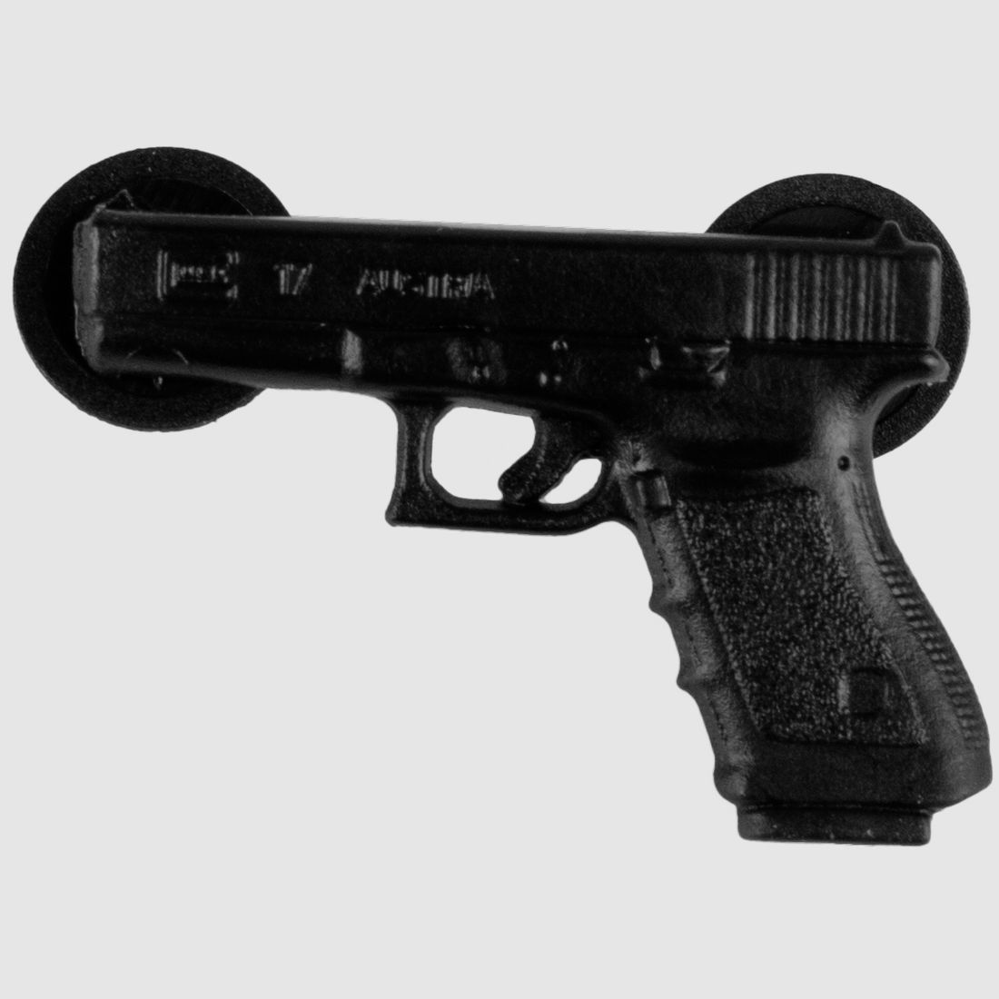 Glock Pin "Pistolet" Plastique - Noir, env. 20×30 mm