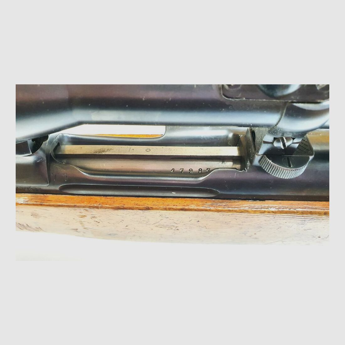 Waffenfabrik Bern Repetierbüchse Waffenfabrik Bern Schweizer K11 Kaliber 7,5x55swiss komplett nummerngleich + Visier