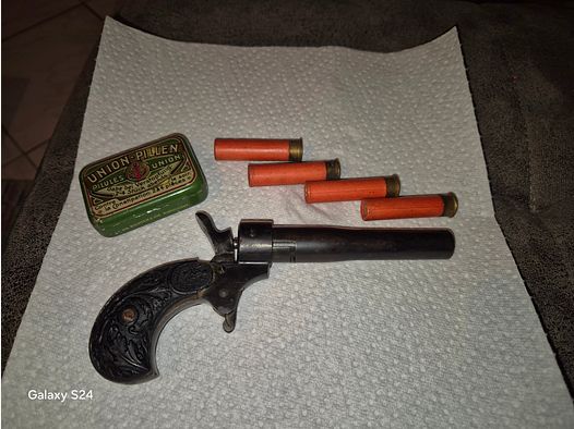 Fałszywy zgon pistolet 1886 Burgmüller do całkowitego oddania