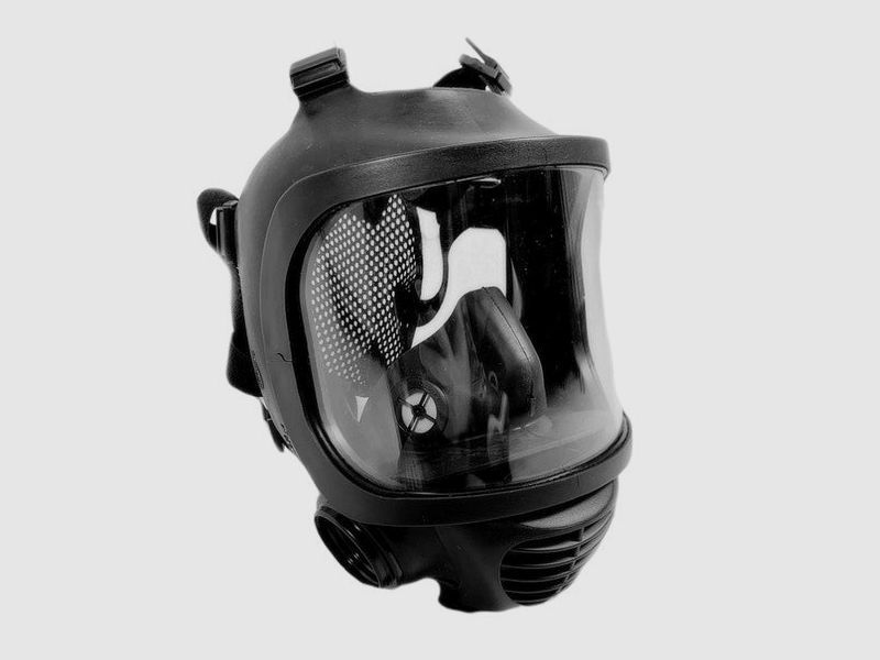Gasmaske CM-6 inkl. ABC/CBRN-Filter und Maskentasche, Bild 4 von 11