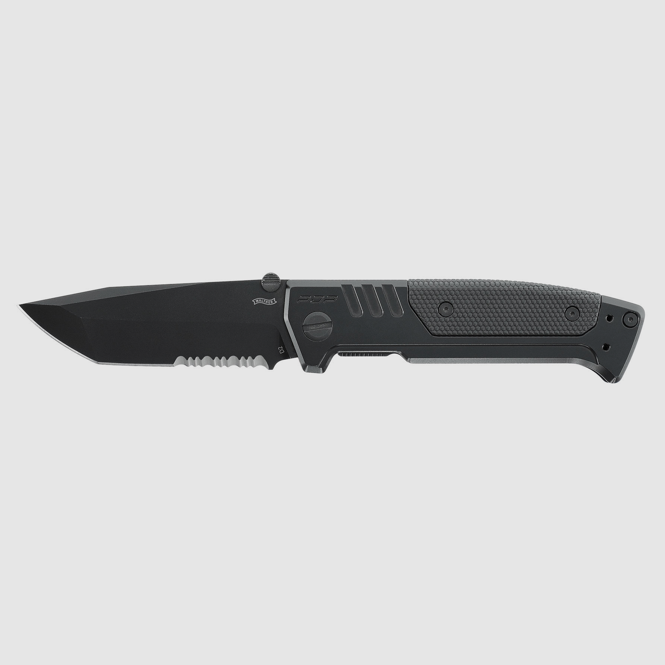 Umarex 5.0898 Messer Walther PDP Steel Frame Tanto Folding Knife BLK-BLK-SE, Bild 1 von 3