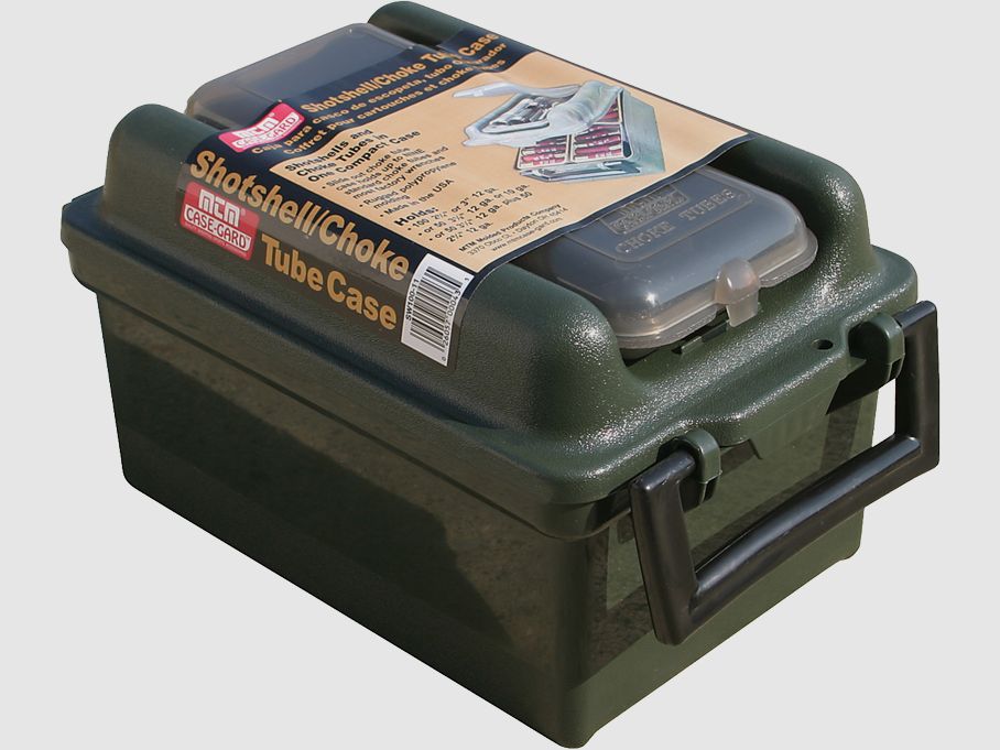 MTM Shotgun Shell Box SW100-11 forest green for 100 shotgun shells .12