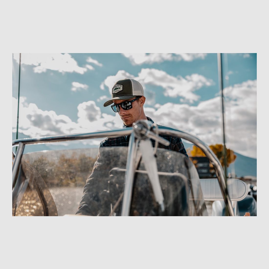 Polarized Sports Glasses Wiley X FOUNDER Captivate Pol Blue Mirror Gloss Crystal Grey Frame, image 7 of 7