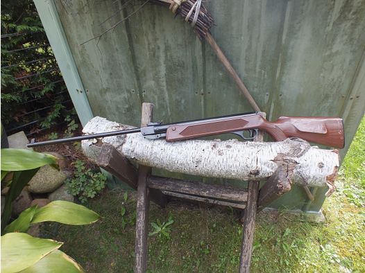Luftgewehr Haenel 304 Braun  gemasert. Für Sammler