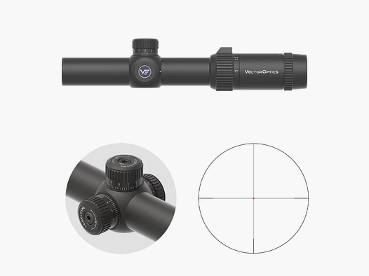 Vector Optics SCOC-54 Forester 1-5×24 FIBER