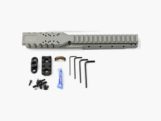 SAMSON MANUFACTURING CORP RUGER® MINI-14® RUGER® MINI THIRTY® SAMSON MANUFACTURING CORP HANNIBAL SCHIENEN FÜR RUGER MINI-14 & THIRTY-2008/NEU GRAU